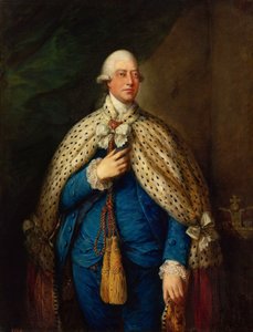 Portrait de George III - Thomas Gainsborough